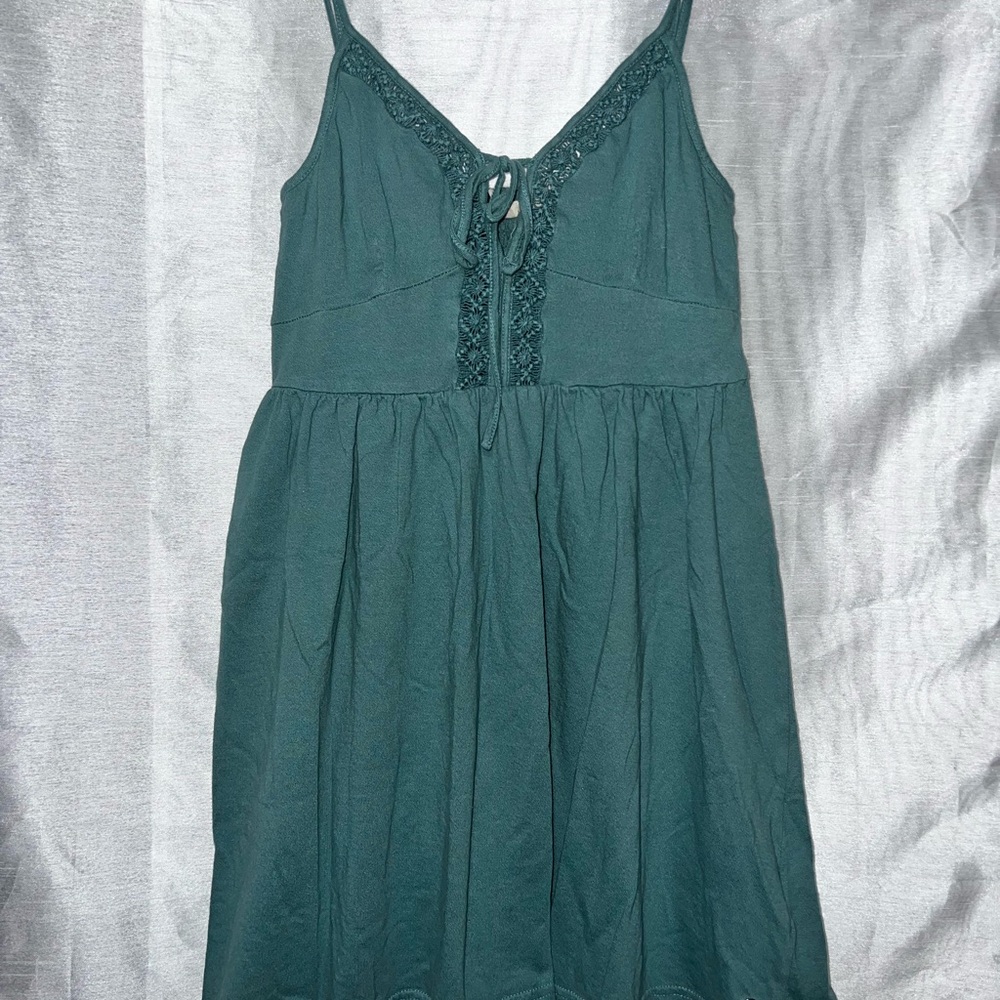 Roxy Teal Mini Dress